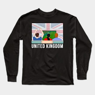 United Kingdom Fans Long Sleeve T-Shirt